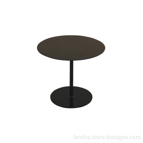 Modern Beside Table with Metal Base (TT-YS60)